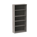  | Alera ALEVA636632GY 31.75 in. x 14 in. x 64.75 in. Valencia Series 5 Shelf Bookcase image number 0