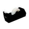 Office Jansan | Scotch C-38 1 in. Core Desktop Weighted Non-Skid Base Tape Dispenser - Black image number 1