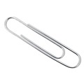 Office Jansan | ACCO A7072525A Jumbo Smooth Recycled Paper Clips - Silver (1000/Pack) image number 1