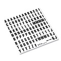 Office Presentation Supplies | MasterVision KT2220 0.75 in. Letters Interchangeable Magnetic Board Accessories - Black image number 2