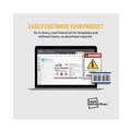  | Avery 61513 Surface Safe 8 in. x 8 in. Inkjet/Laser Printers Removable Label Safety Signs - White (15/Pack) image number 4