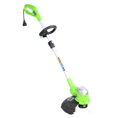 Greenworks 21272 5.5 Amp 15 in. Straight Shaft Wheeled Electric String