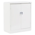  | Alera CM4218PY 36 in. x 18 in. x 42 in. Assembled Storage Cabinet with Adjustable Shelves - Putty image number 0