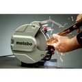 Bench Grinders | Metabo 604160420 DS 150 Plus 110V - 120V 400 Watts 3600 RPM 6 in. Corded Heavy-Duty Bench Grinder image number 4
