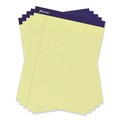 Cleaning & Janitorial Supplies | Ampad 20-215 8.5 in. x 11.75 in. Sheets (50) Legal Ruled Pads - Canary-Yellow Sheets (4/Pack) image number 3