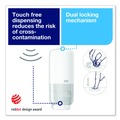 Hand Soaps | Tork 571600 4.45 in. x 5.12 in. x 10.94 in. Elevation Foam Skincare Auto Dispenser with Intuition Sensor - White (4/Carton) image number 3