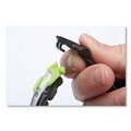Safety Glasses | 3M S1201SGAF Solus 1000-Series Safety Glasses - Black/Green Plastic Frame Clear Polycarbonate Lens image number 1