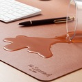 Desk Accessories & Office Organizers | Smead 64832 31.5 in. x 15.7 in. Vegan Leather Desk Pads - Brown image number 3