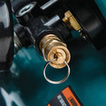 Compressor Combo Kits | Makita MAC100QK1 Quiet Series .5 HP 1 Gallon Oil-Free Hand Carry Air Compressor/ 18 GA Brad Nailer Combo Kit image number 7
