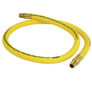 AIR HOSES AND REELS | Dewalt DXCM012-0208 3/8 in. x 3 ft. Premium Hybrid Whip Hose