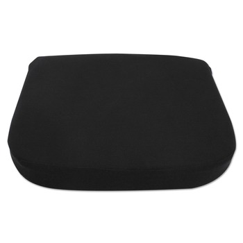Alera Cooling Gel Memory Foam Non-Slip Cover 16.5 in. x 15.75 in. x 2.75 in. Seat Cushion - Black