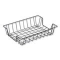Office Furniture & Lighting | Universal UNV20071 10 in. x 14.13 in. x 3-in Letter Size Files 1 Section Wire Metal Letter Tray - Black image number 0