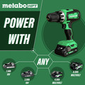 Drill Drivers | Metabo HPT DS18DFXM 18V MultiVolt Brushed Lithium-Ion 1/2 in. Cordless Drill Driver Kit (2 Ah) image number 5