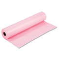 Arts & Crafts Supplies | Pacon P0063260 35 lbs. Wrapping Weight 36 in. x 1000 ft. Rainbow Duo-Finish Colored Kraft Paper - Pink (1-Roll) image number 0