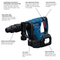 New Year New Savings! Save $25 off $150 | Bosch GSH18V-5L 18V PROFACTOR Brushless Lithium-Ion Cordless Demolition Hammer (Tool Only) image number 6