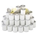 Mothers Day Sale! Save an Extra 10% off your order | PM Company 9225 Impact Printing 2.25 in. x 70 ft. Carbonless Paper Rolls - White/Canary (50/Carton) image number 0