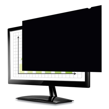 Fellowes Mfg Co. PrivaScreen 16:9 Blackout Privacy Filter for 27 in. Widescreen LCD - Black