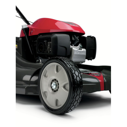 Honda HRX217HYA 21 in. GCV200 4 in 1 Versamow System Walk Behind Mower with Clip Director MicroCut Twin Blades Roto Stop BSS
