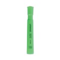Mothers Day Sale! Save an Extra 10% off your order | Universal UNV08862 Chisel Tip Fluorescent Green Ink Green Barrel Desk Highlighters (1 Dozen) image number 0