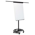  | MasterVision EA4806156 27 in. x 41 in. 360 Multi-Use Mobile Magnetic Dry Erase Easel - Black Frame image number 0