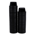  | Boardwalk BWKPRTN2BL 2 oz. Polypropylene Souffle/Portion Cups - Black (2500/Carton) image number 1