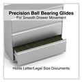 Office & Office Supplies | Alera 25506 42 in. x 18.63 in. x 40.25 in. 3 Legal/Letter/A4/A5 Size Lateral File Drawers - Light Gray image number 6