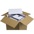 Office Carts & Stands | Alera ALEPAFFPY 14.96 in. x 19.29 in. x 27.75 in. 2 Legal/Letter-Size File Drawers Left or Right File Pedestal - Putty image number 6