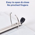 Binders & Binding Supplies | Avery 79193 11 in. x 8.5 in. 3 Rings 3 in. Capacity Heavy-Duty View Binder with DuraHinge and Locking One Touch EZD Rings - White (4/Carton) image number 5
