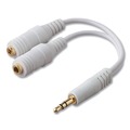 Office Jansan | Belkin F8V234 Speaker and Headphone Splitter - White image number 1