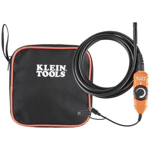 Detection Tools | Klein Tools ET16 Borescope Digital Camera with LED Lights for Android Devices image number 0