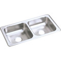 Kitchen Sinks | Elkay D23317 Dayton Top Mount 33 in. x 17 in. Equal Double Bowl Sink - Stainless Steel image number 0