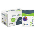  | Universal UNV11201 8.5 in. x 11 in. 20 lbs. Deluxe Colored Paper - Canary (500/Ream) image number 2