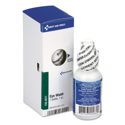 First Aid | First Aid Only FAE-6011 1 oz. Bottle Eyewash image number 0