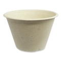 Cups and Lids | World Centric CU-SC-4N-LFP 2.9 in. x 2.1 in. 4 oz. Paper Fiber Cups - Natural (1000/Carton) image number 0