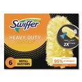 Cleaning & Janitorial Supplies | Swiffer 21620 Dust Lock Fiber Heavy Duty Dusters Refill - Yellow (24/Carton) image number 2