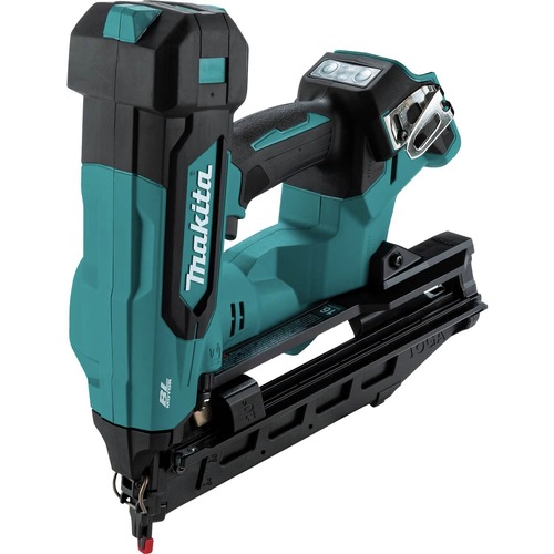 New Year New Savings! Save $25 off $150 | Makita XNB06Z 18V LXT Brushless Lithium-Ion 16-Gauge 2-1/2 in. Cordless Angled Finish Nailer (Tool Only) image number 0