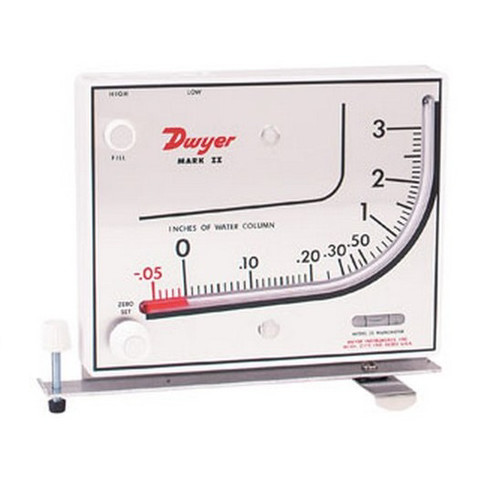Automotive | Air Filtration Co. 250 Manometer for Spray Booths image number 0