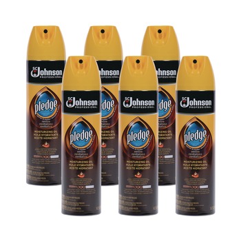 Pledge 14.2 oz. Can Revive Moisturizing Oil Furniture Polish (6/Carton)