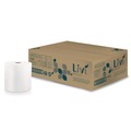 Cleaning & Janitorial Supplies | Livi VPG Select 46529 8 in. x 800 ft. 1-Ply Hard Wound Roll Towel - White (6/Carton) image number 2