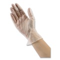 New Year New Savings! Save $25 off $150 | Boardwalk BWK365SBX 2.6 mil 9.5 in. Long Powder-Free General Purpose Vinyl Gloves - Small, Clear (100/Box) image number 8