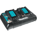 Battery and Charger Starter Kits | Makita BL1850B2DC2X 18V LXT 5 Ah Lithium-Ion Battery (2-Pack), Dual Port Charger, and Tool Bag Kit image number 3