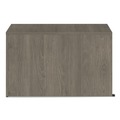 Office Desks & Workstations | Alera AE1NNN-R2448S TOM 48 in. x 24 in. x 29 in. Seville Series Reversible Return Shell - Walnut image number 3