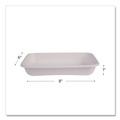 Food Trays, Containers, and Lids | Eco-Products EP-SCRC24NFA 24 oz 8 x 6 x 1 Vanguard Worldview Renewable and Compostable Sugarcane Take-Out Containers - White (400/Carton) image number 0