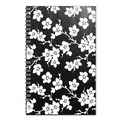 Notebooks & Pads | House of Doolittle 2121-52 Recycled Non-Dated Monthly/Weekly Cherry Blossoms Planner - Black/White Cover image number 3