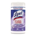 Cleaning & Janitorial Supplies | LYSOL Brand 19200-89347 7 in. x 7.25 in. 1-Ply Disinfecting Wipes - Early Morning Breeze, White (6 Canisters/Carton) image number 1