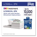 Ink & Toner | Brother LC506XXL2PKS INKvestment 5,000 Page-Yield Super High-Yield Ink - Black (2/Pack) image number 2