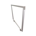Office & Office Supplies | Ghent DPSF2459-A 59 in. x 1 in. x 24 in. Desktop Acrylic Protection Screen - Frosted image number 0