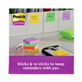 Office & Office Supplies | Post-it Notes Super Sticky 622-8SSAN 2 in. x 2 in. Pads - Playful Primary Collection Colors (8/Pack) image number 6