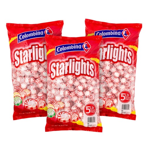 Snacks | Colombina 810128791816 5 lb. Peppermint Starlight Mints (3/Carton) image number 0