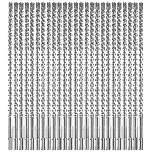  | Bosch HCFC2064B25 (25-Piece) 3/8 In. x 10 In. x 12 In. SDS-plus Bulldog Xtreme Carbide Rotary Hammer Drill Bits image number 0